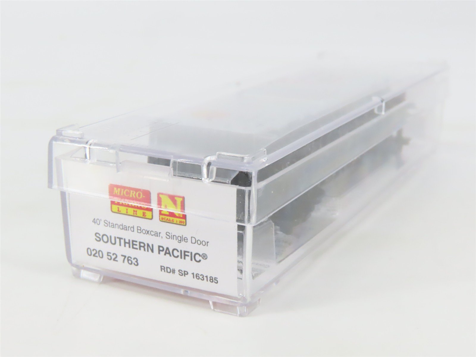 N Micro-Trains MTL 02052763 SP Southern Pacific Overnights 40' Box Car #163185
