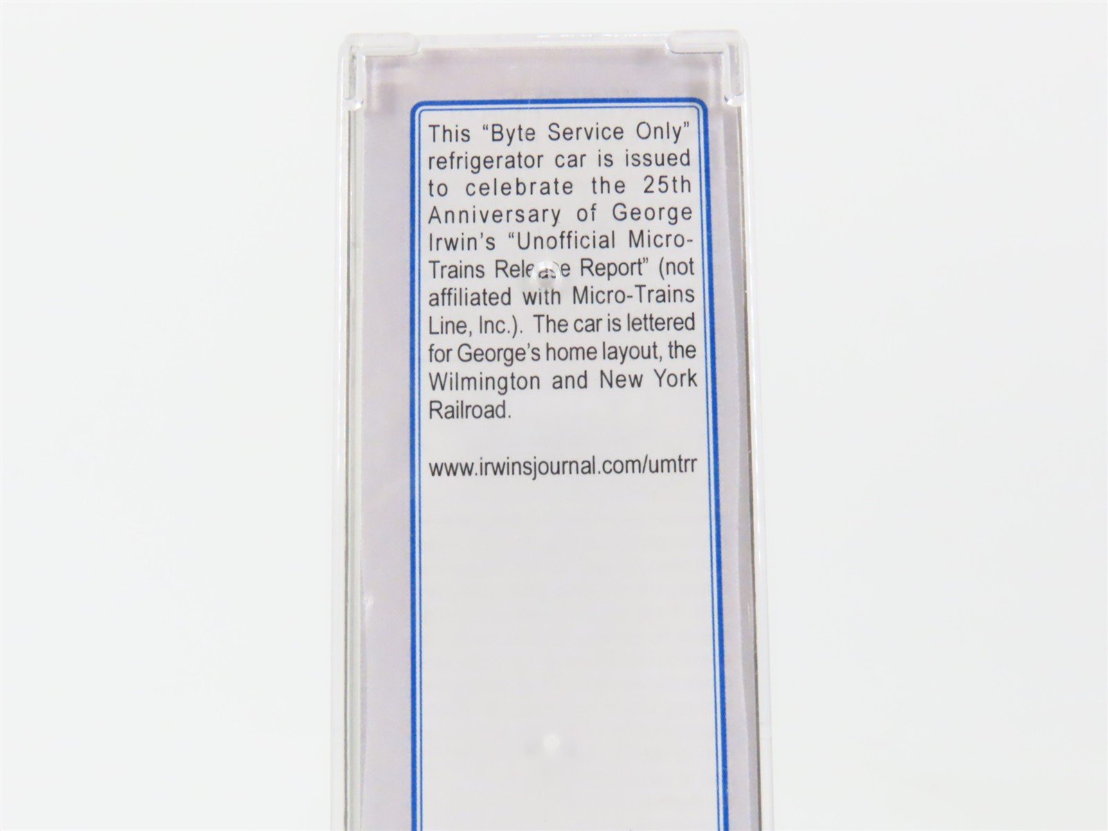 N Micro-Trains MTL 04991049 NSE 21-177 W&NY UMTRR Byte Service Only Reefer #2021