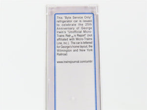 N Micro-Trains MTL 04991049 NSE 21-177 W&NY UMTRR Byte Service Only Reefer #2021