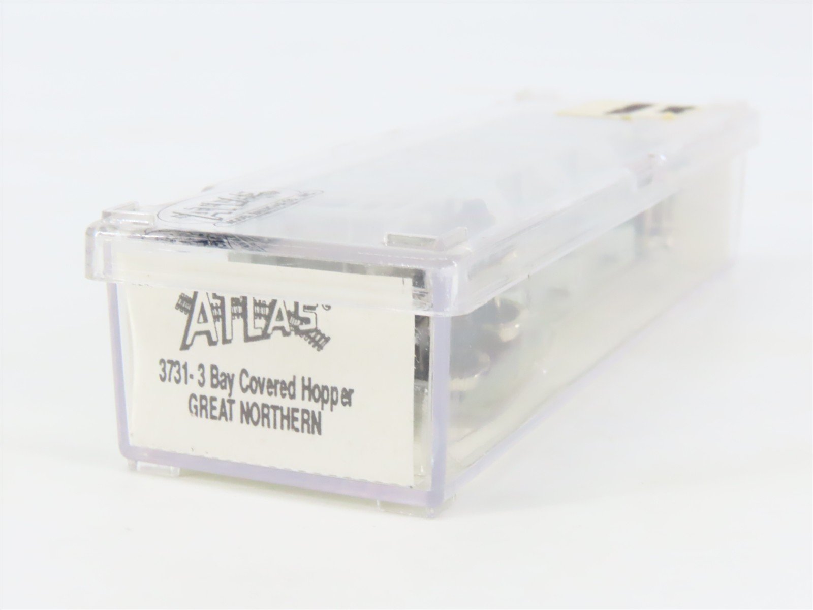 N Scale Atlas 3731 GN Great Northern 3-Bay Covered Hopper #71518