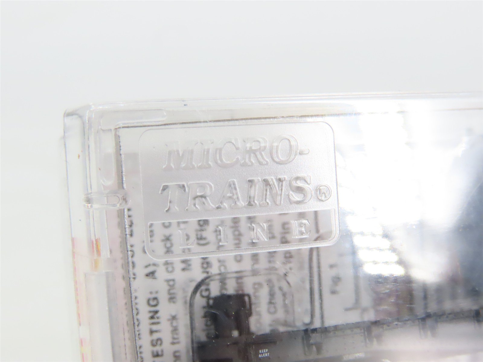 N Scale Micro-Trains MTL 04500540 EL Erie Lackawanna 50' Flat Car #7393 w/ Load
