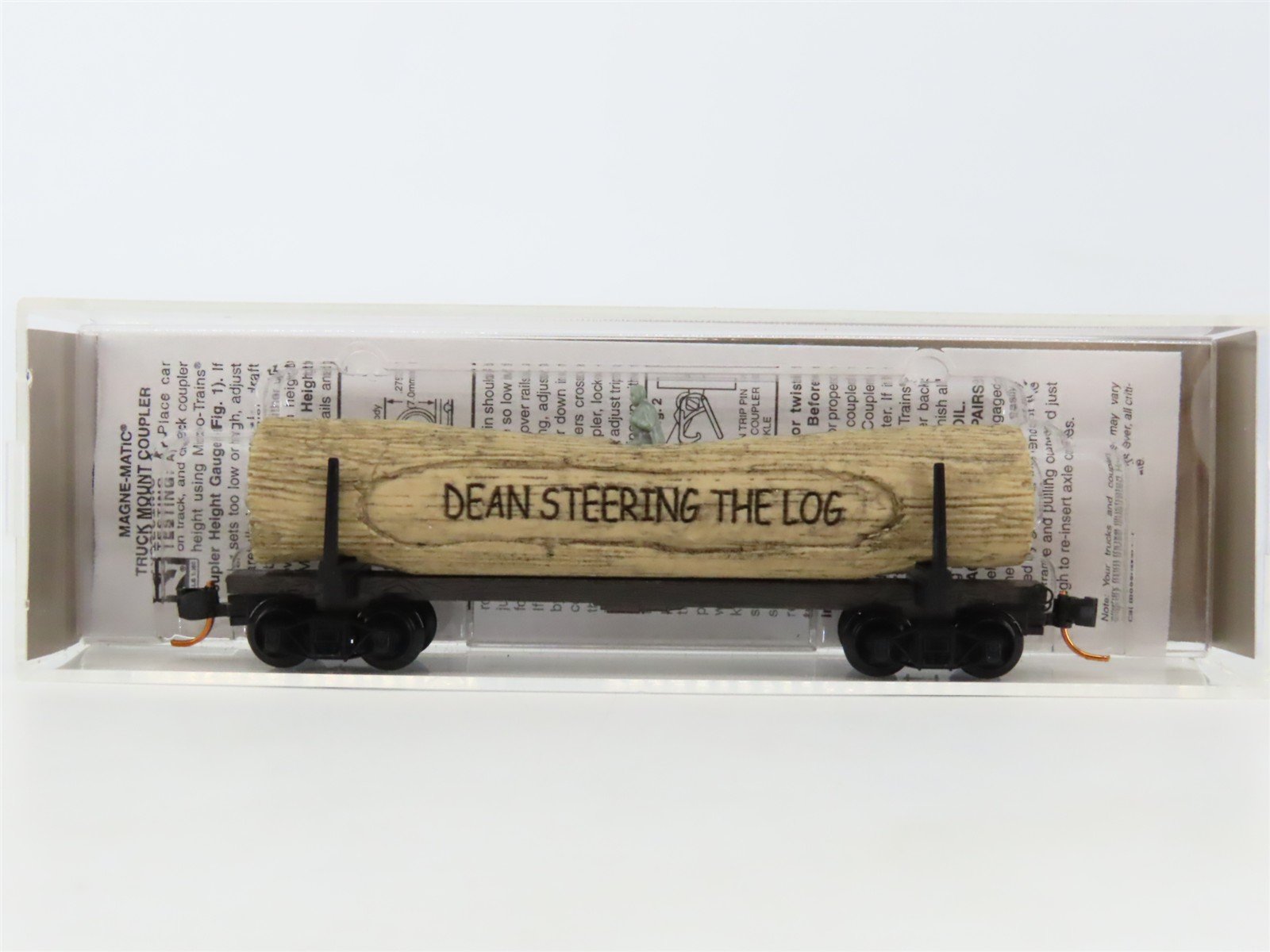 N Micro-Trains NSC MTL 09-40 2009 Banquet Gift Car Dean Steering The Log Car