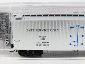 N Micro-Trains MTL Special Run NSE MTL 21-177 W&NY UMTRR Byte Service Reefer