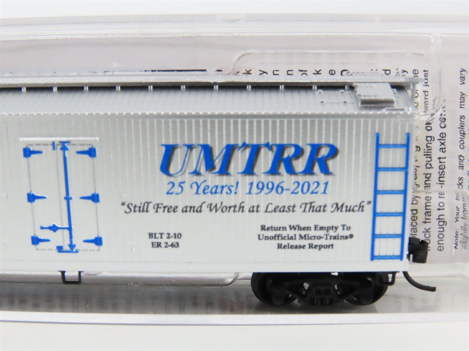 N Micro-Trains MTL Special Run NSE MTL 21-177 W&NY UMTRR Byte Service Reefer