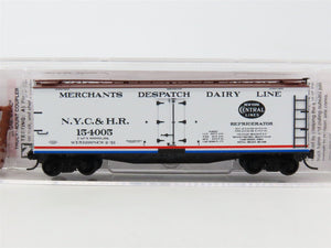 N Micro-Trains MTL 04951026 NYC&HR New York Central Lines 40' Reefer #154005