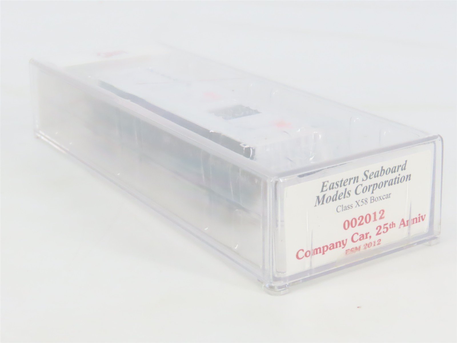 N Scale Eastern Seaboard Models Corp. 002012 ESM 25th Anniversary Box Car #2012