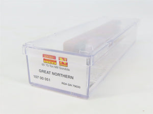N Scale Micro-Trains MTL 10700051 GN Great Northern Mill Gondola #79033 w/ Load