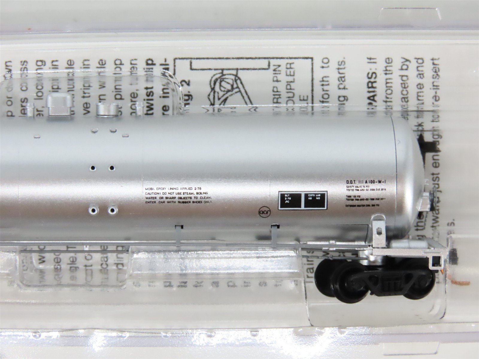 N Scale Micro-Trains MTL 11000380 DODX Dept. of Defense 56' Tank Car #14332