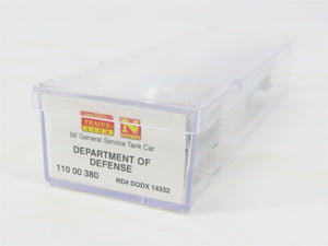 N Scale Micro-Trains MTL 11000380 DODX Dept. of Defense 56' Tank Car #14332
