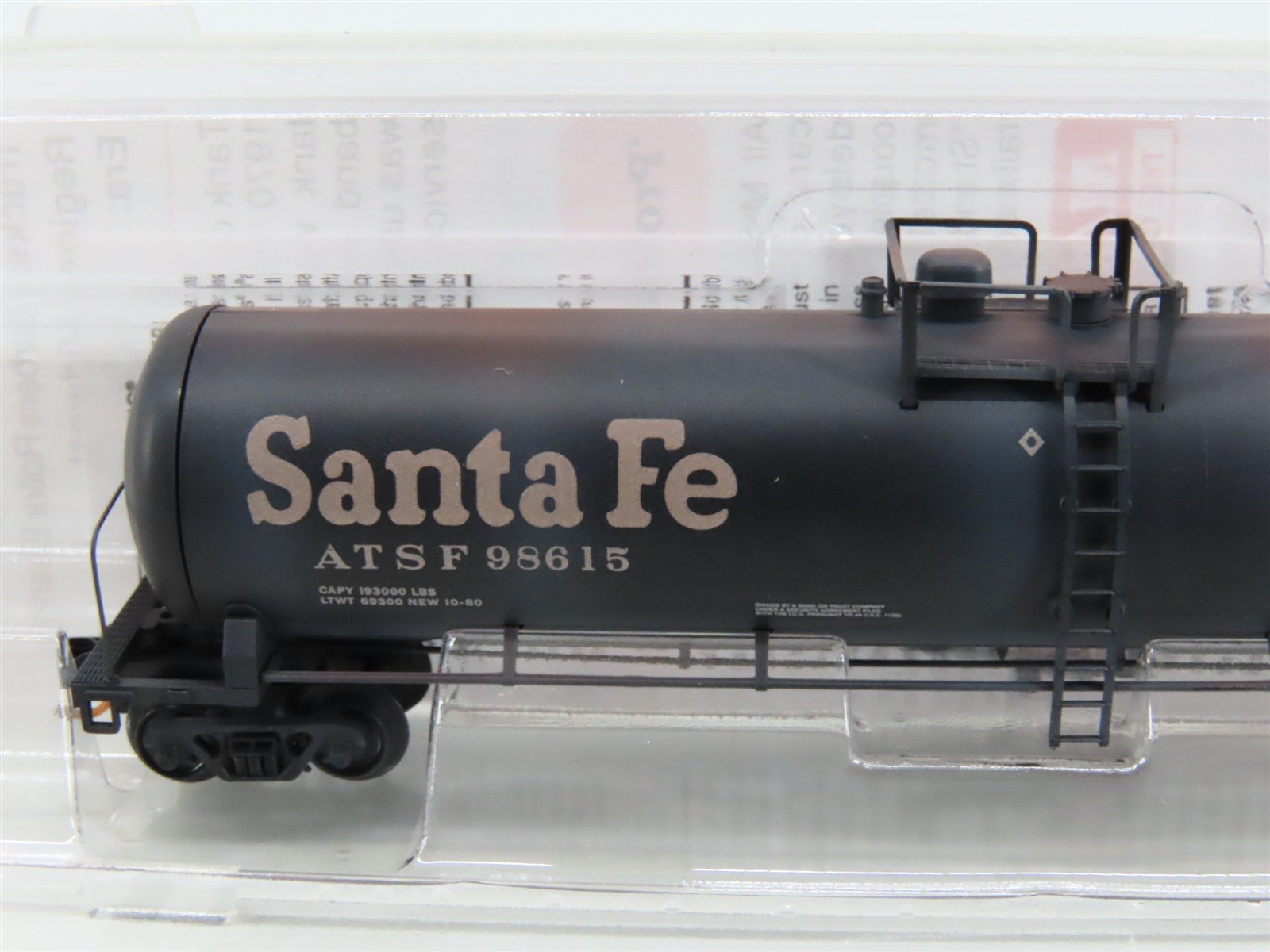 N Micro-Trains MTL 11000120 ATSF Santa Fe 56' General Service Tank Car #98615