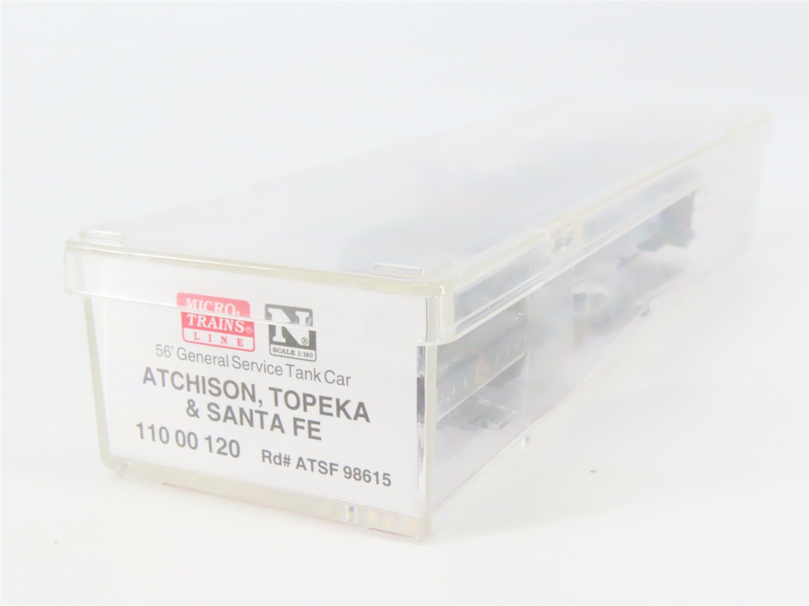 N Micro-Trains MTL 11000120 ATSF Santa Fe 56' General Service Tank Car #98615