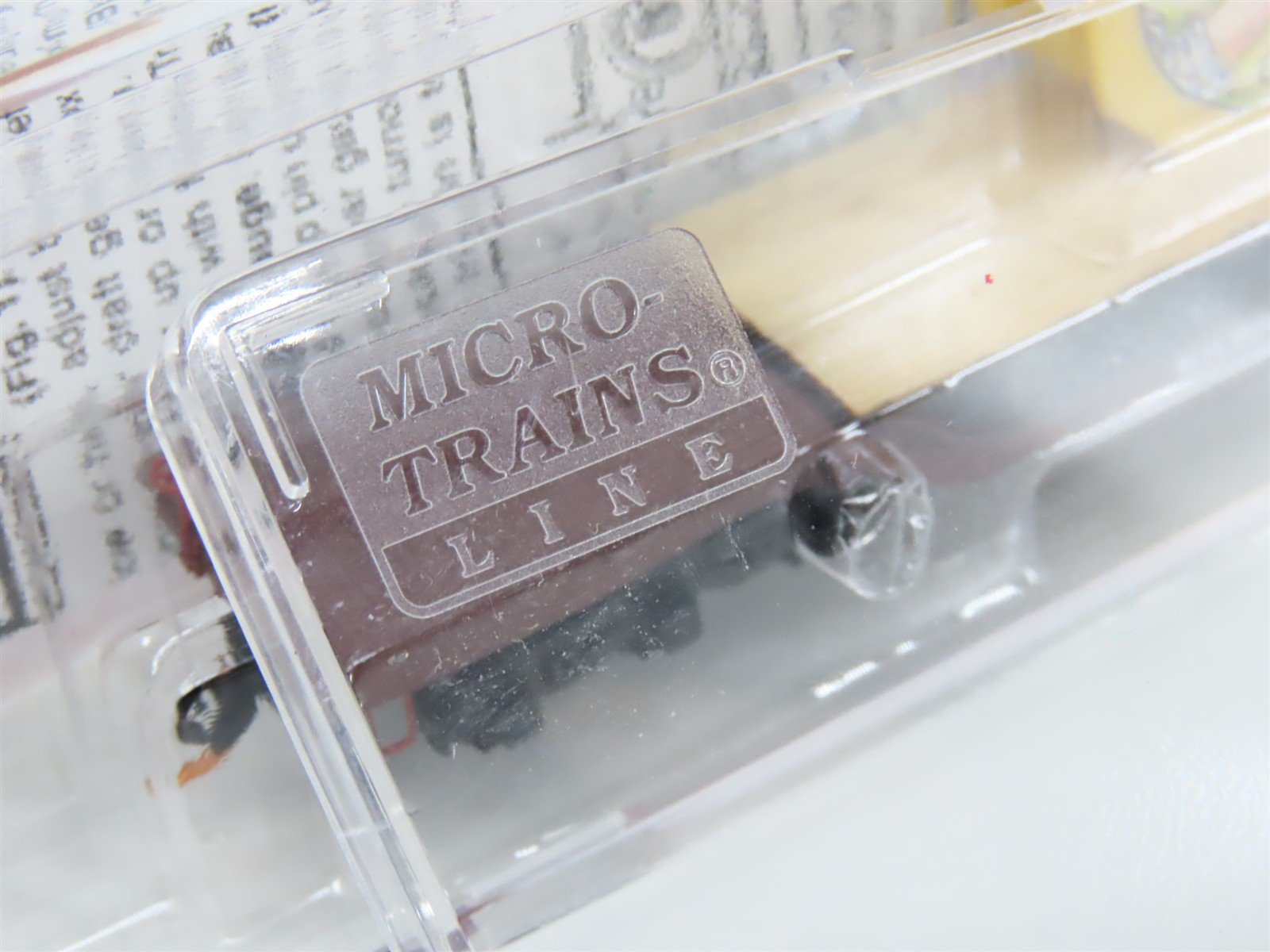 N Scale Micro-Trains MTL NSE 13-52 MILW Flat Car w/ Wisconsin Cheese Wheel