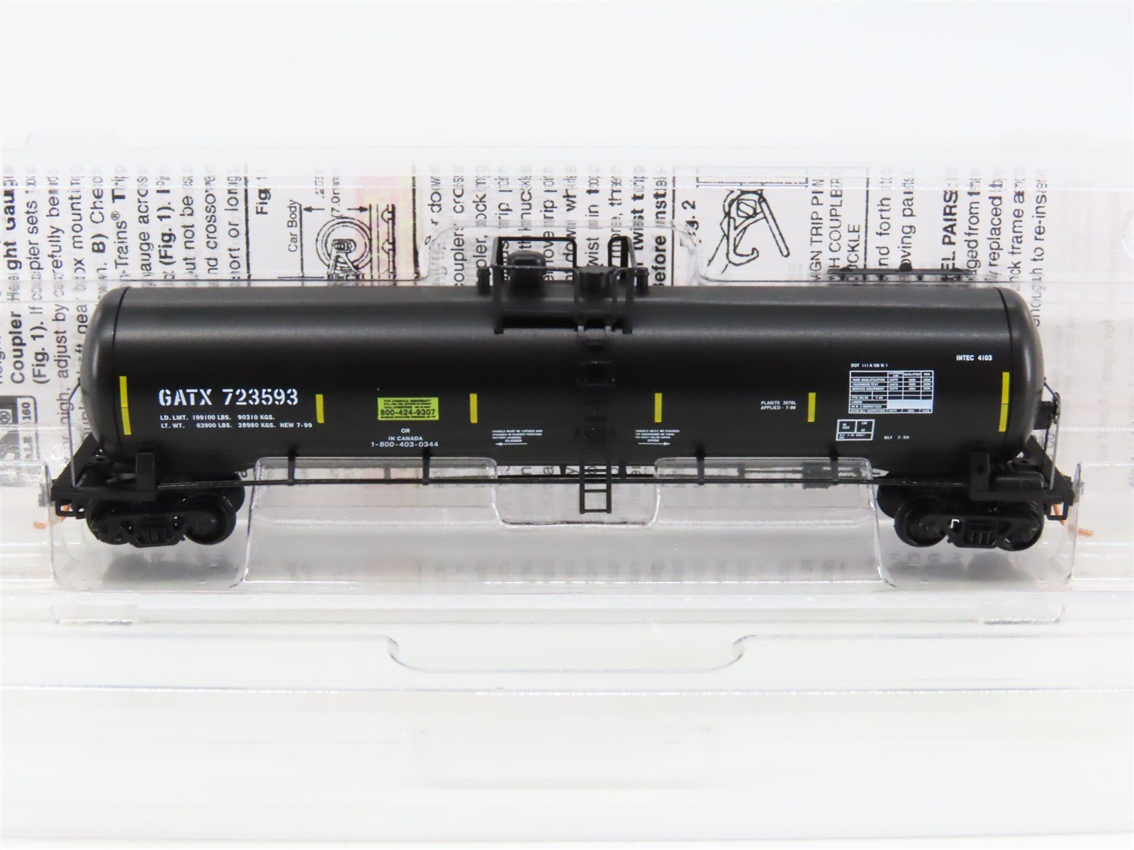 N Scale Micro-Trains MTL 11000170 GATX 56' General Service Tank Car #723593