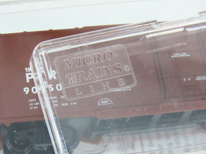 N Micro-Trains MTL 12200071 PRR Pennsylvania 60' Double Plug Door Box Car #90250