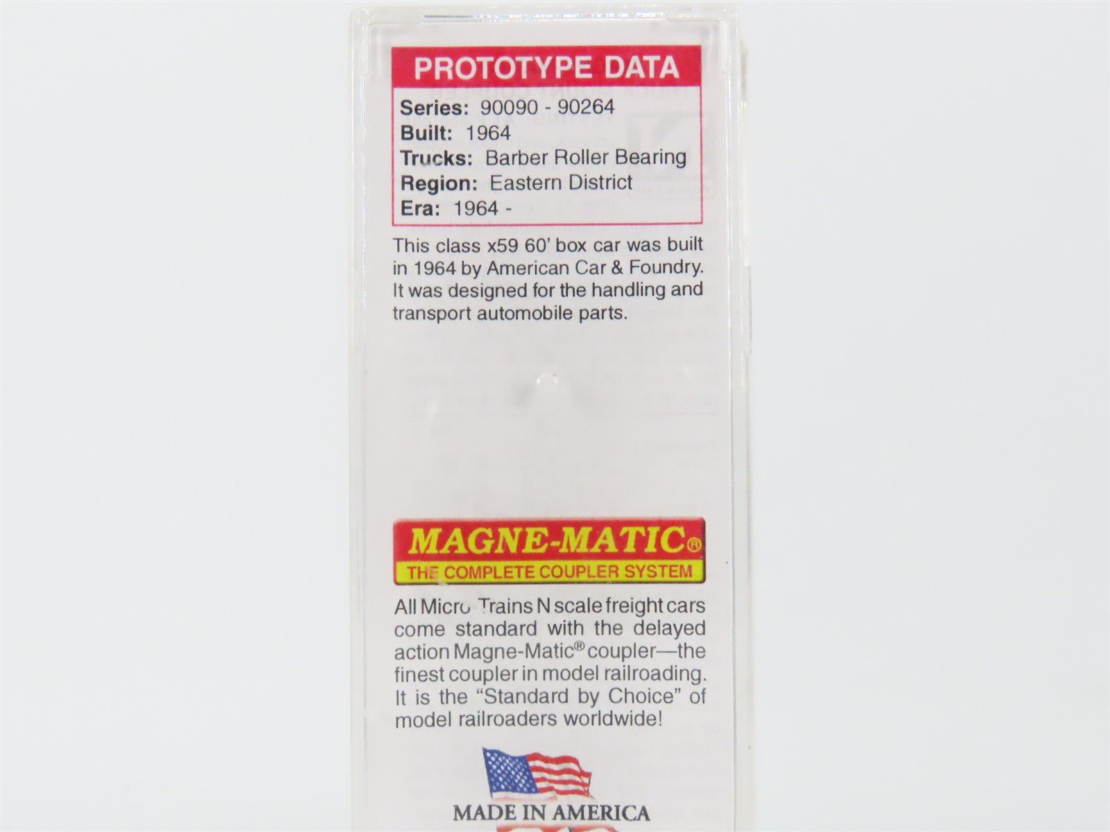 N Micro-Trains MTL 12200071 PRR Pennsylvania 60' Double Plug Door Box Car #90250