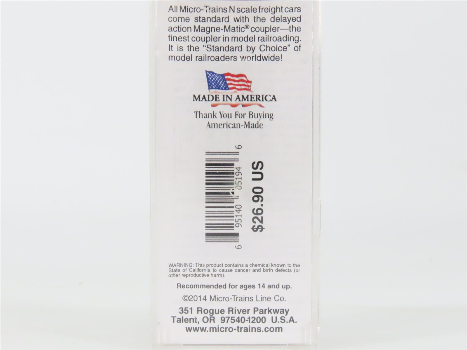 N Micro-Trains MTL 12200071 PRR Pennsylvania 60' Double Plug Door Box Car #90250