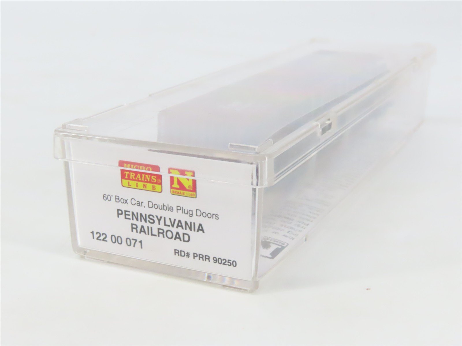 N Micro-Trains MTL 12200071 PRR Pennsylvania 60' Double Plug Door Box Car #90250