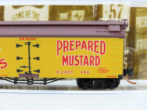 N Scale Micro-Trains MTL 05800400 HJHCo. Heinz Prepared Mustard 36' Reefer #486