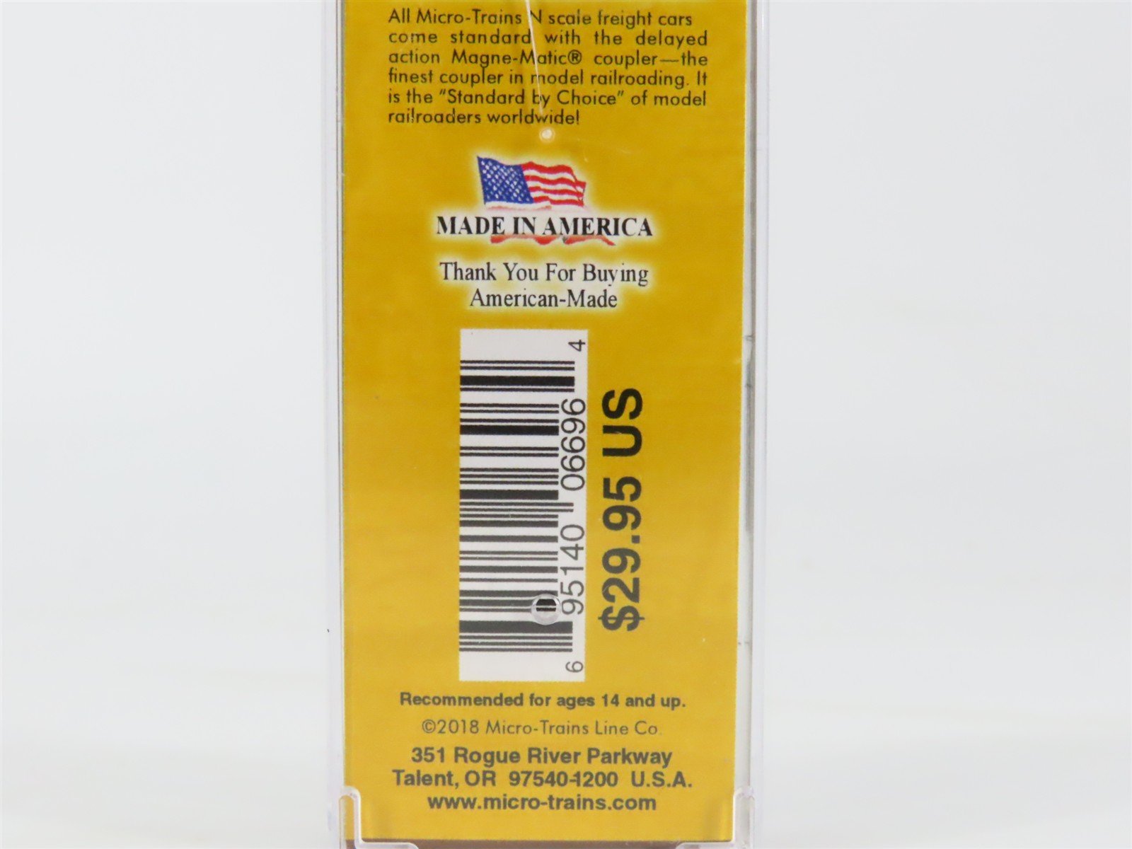 N Scale Micro-Trains MTL 05800400 HJHCo. Heinz Prepared Mustard 36' Reefer #486