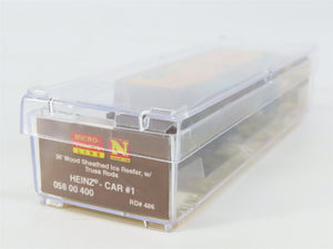 N Scale Micro-Trains MTL 05800400 HJHCo. Heinz Prepared Mustard 36' Reefer #486