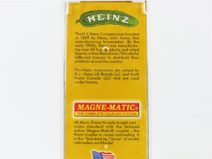 N Scale Micro-Trains MTL 05800400 HJHCo. Heinz Prepared Mustard 36' Reefer #486