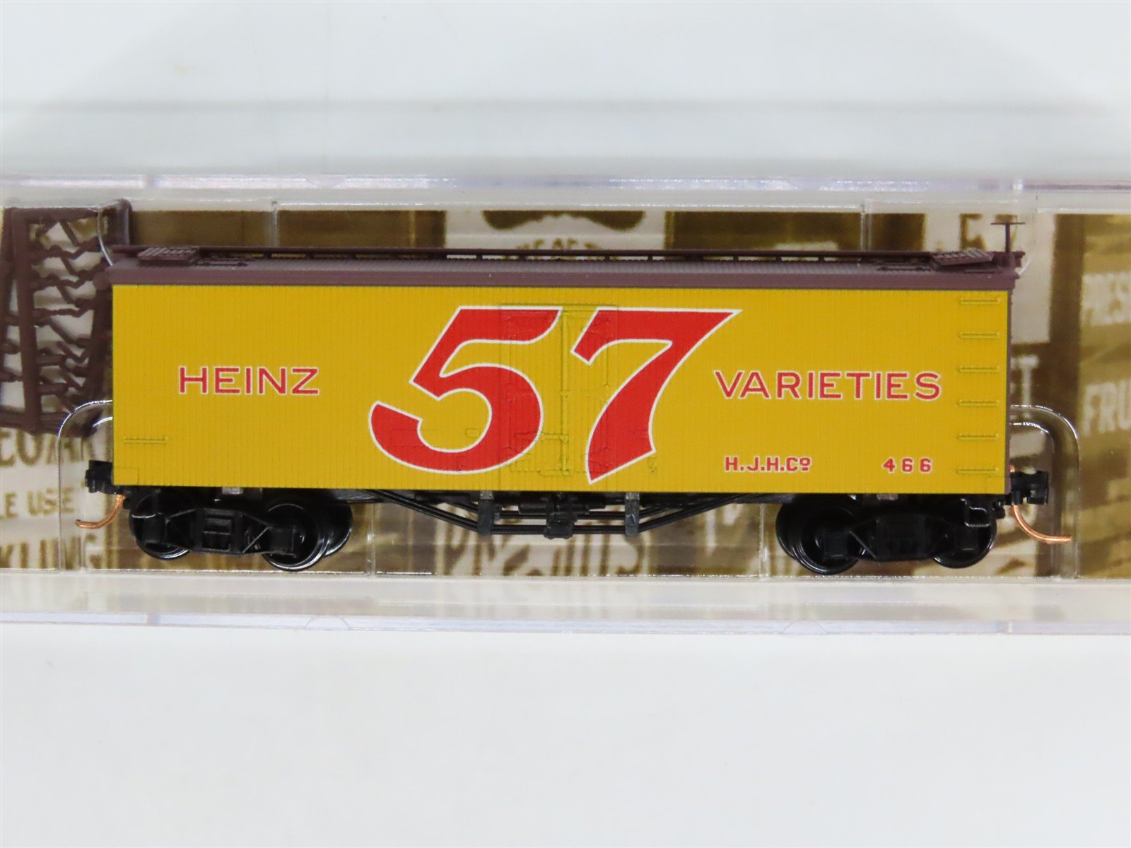 N Scale Micro-Trains MTL 05800430 HJHCo. Heinz 57 Varieties 36' Reefer #466