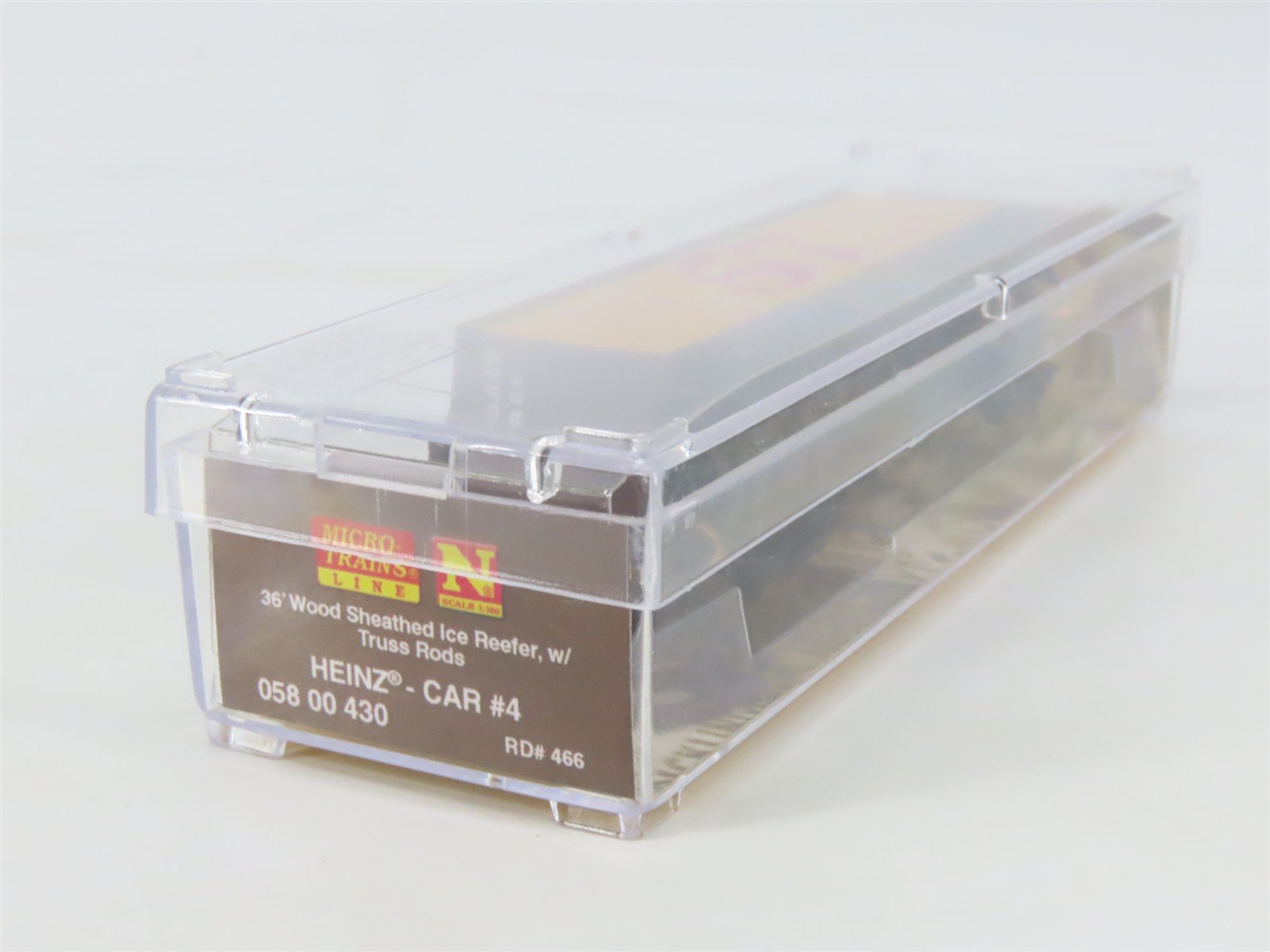 N Scale Micro-Trains MTL 05800430 HJHCo. Heinz 57 Varieties 36' Reefer #466