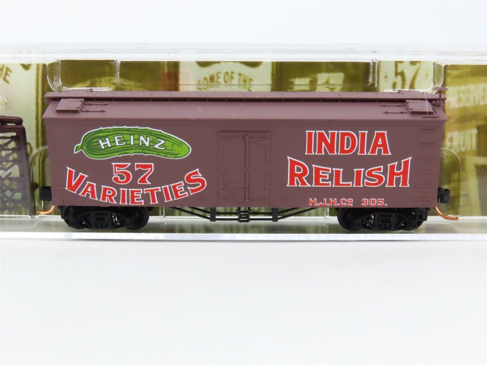 N Scale Micro-Trains MTL 05800320 HJHCo. Heinz India Relish 36' Reefer #305