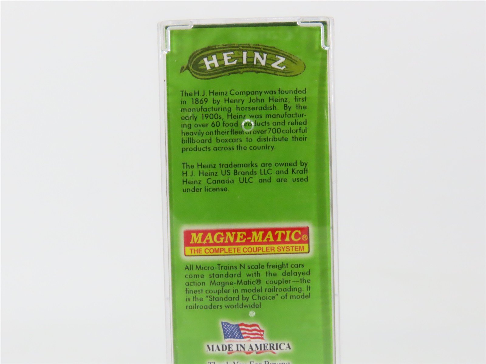 N Scale Micro-Trains MTL 05800320 HJHCo. Heinz India Relish 36' Reefer #305