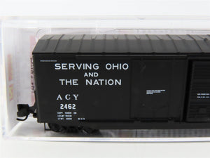 N Scale Micro-Trains MTL 07851510 ACY Akron Canton & Youngstown 50' Boxcar #2462