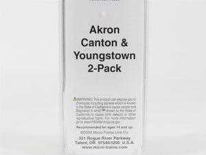 N Scale Micro-Trains MTL 07851510 ACY Akron Canton & Youngstown 50' Boxcar #2462