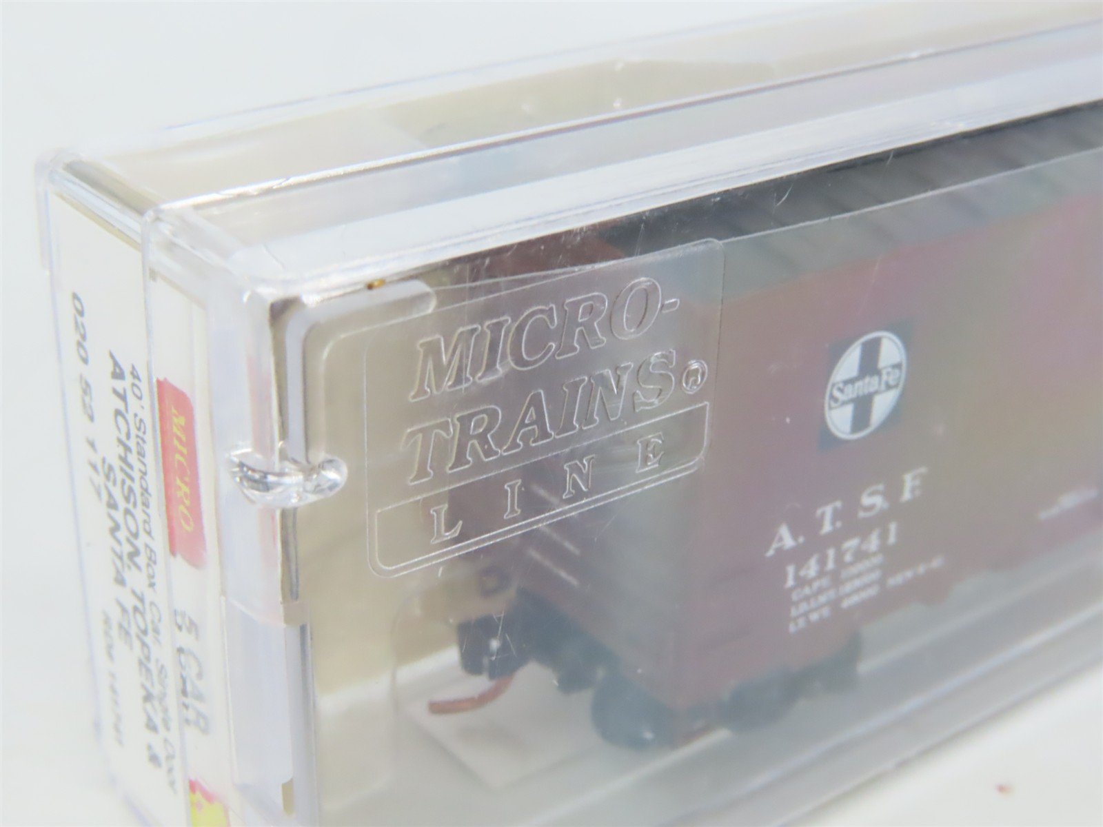 N Scale Micro-Trains MTL 02052117 ATSF Grand Canyon Line 40' Box Car #141741