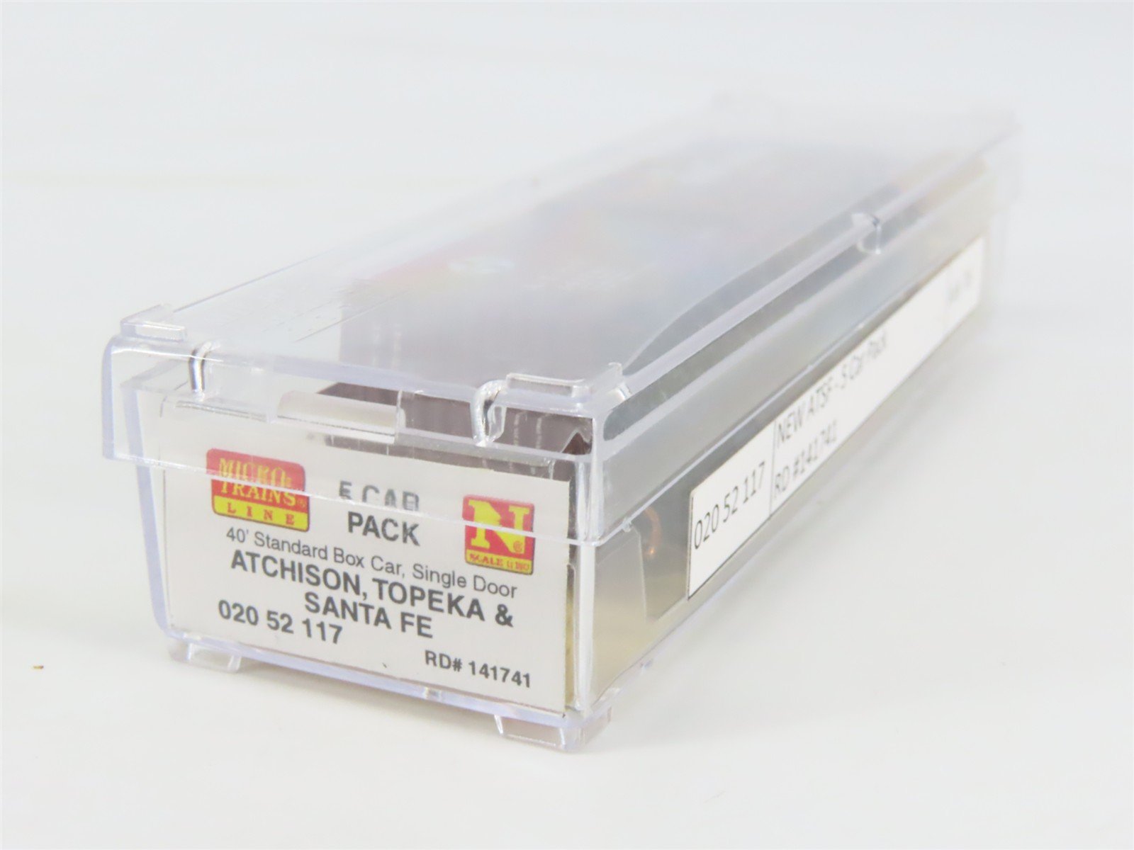 N Scale Micro-Trains MTL 02052117 ATSF Grand Canyon Line 40' Box Car #141741