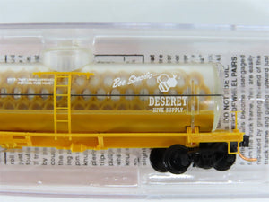 N Micro-Trains MTL NSE 18-02 DHSX Deseret Hive Supply Single Dome Tank Car 84404
