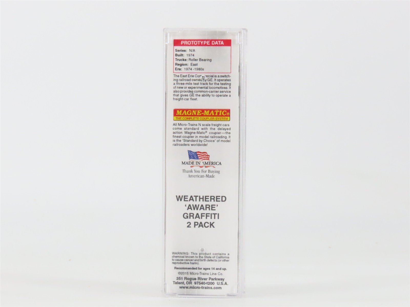 N Scale Micro-Trains MTL 02552880 EEC 50' Box Car #3534 - 