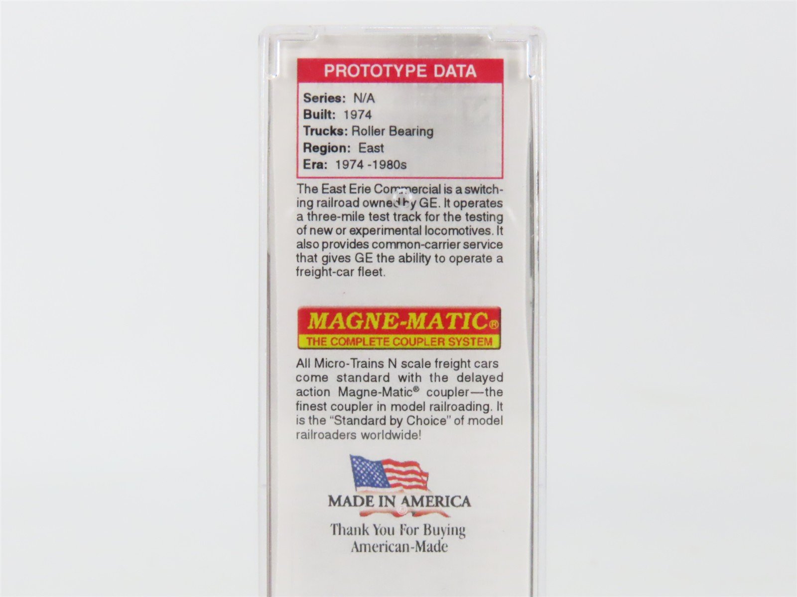 N Scale Micro-Trains MTL 02552880 EEC 50' Box Car #3534 - 
