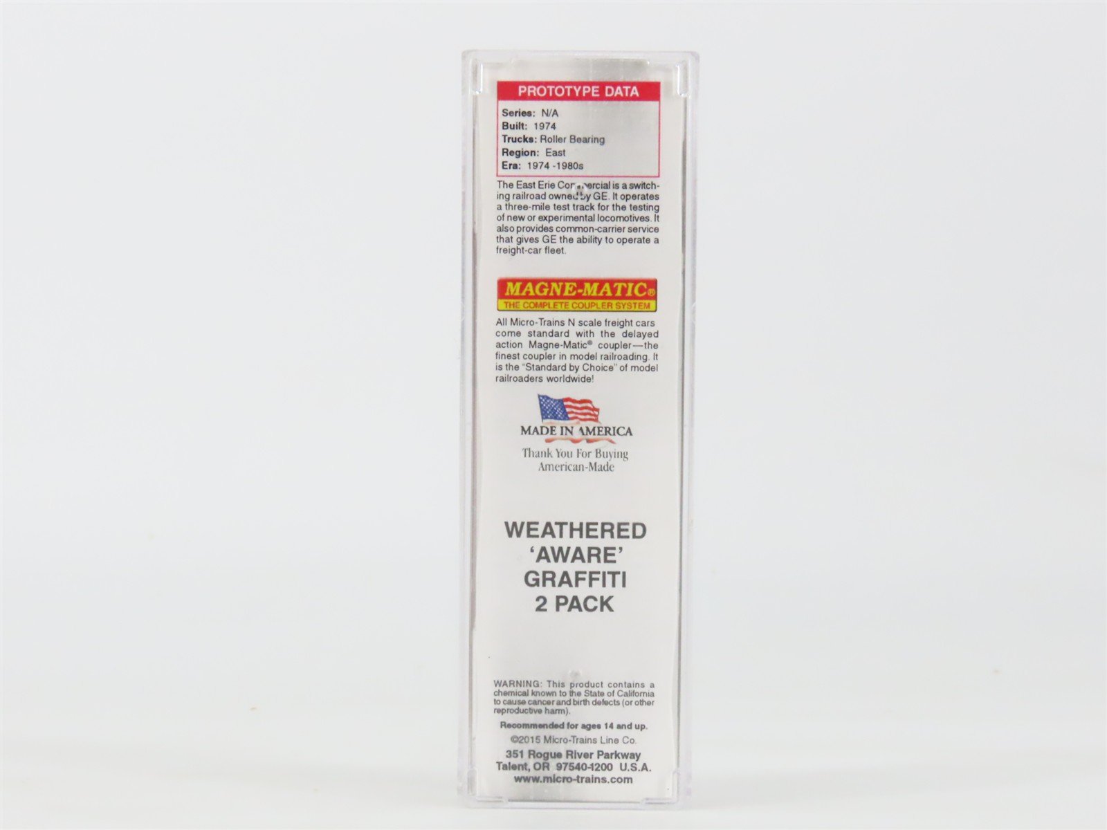 N Scale Micro-Trains MTL 02552880 EEC 50' Box Car #3534 - 