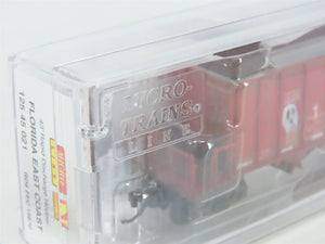 N Micro-Trains MTL 12545021 FEC 43' Rapid Discharge Hopper #15670 w/ Graffiti