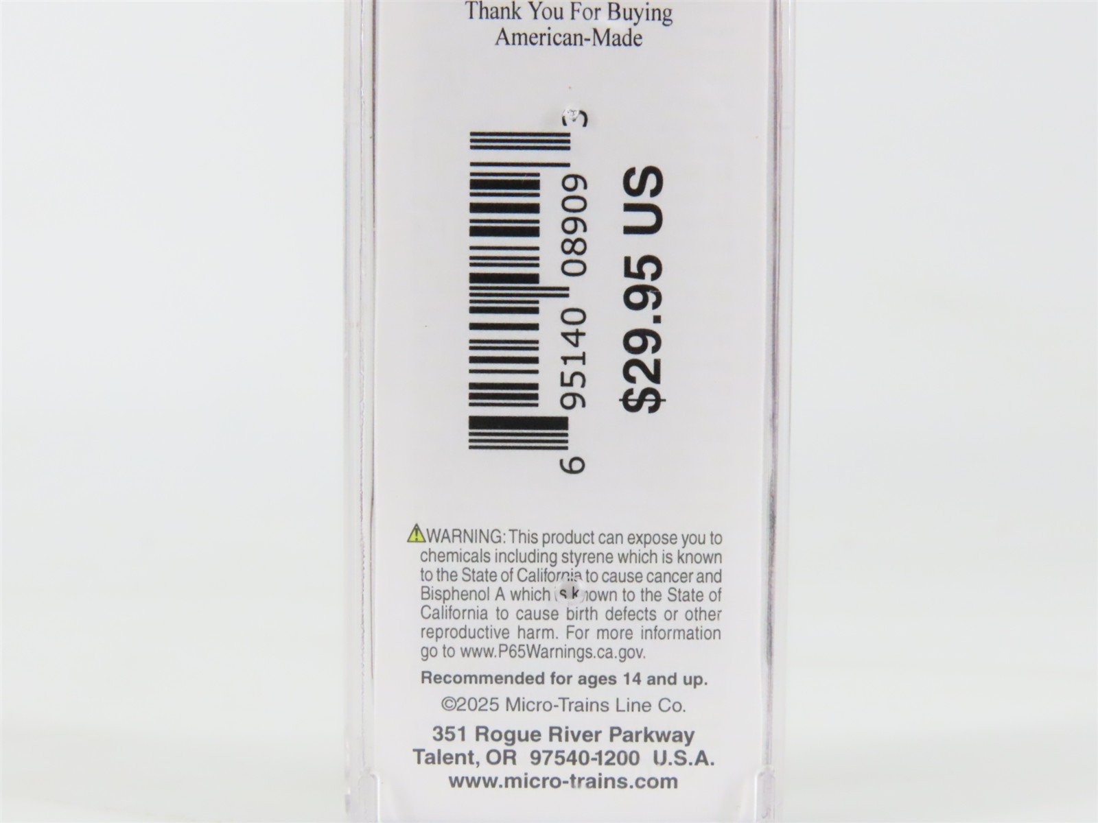 N Scale Micro-Trains MTL 18100380 SP Southern Pacific 50' Box Car #676634