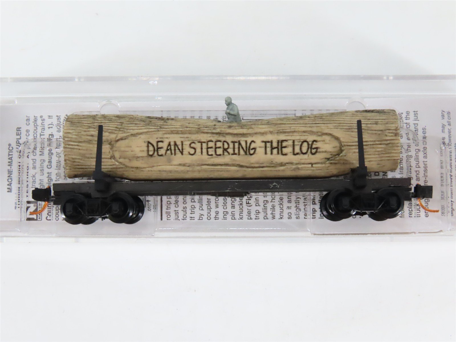 N Micro-Trains NSC MTL 09-40 2009 Banquet Gift Car Dean Steering The Log Car