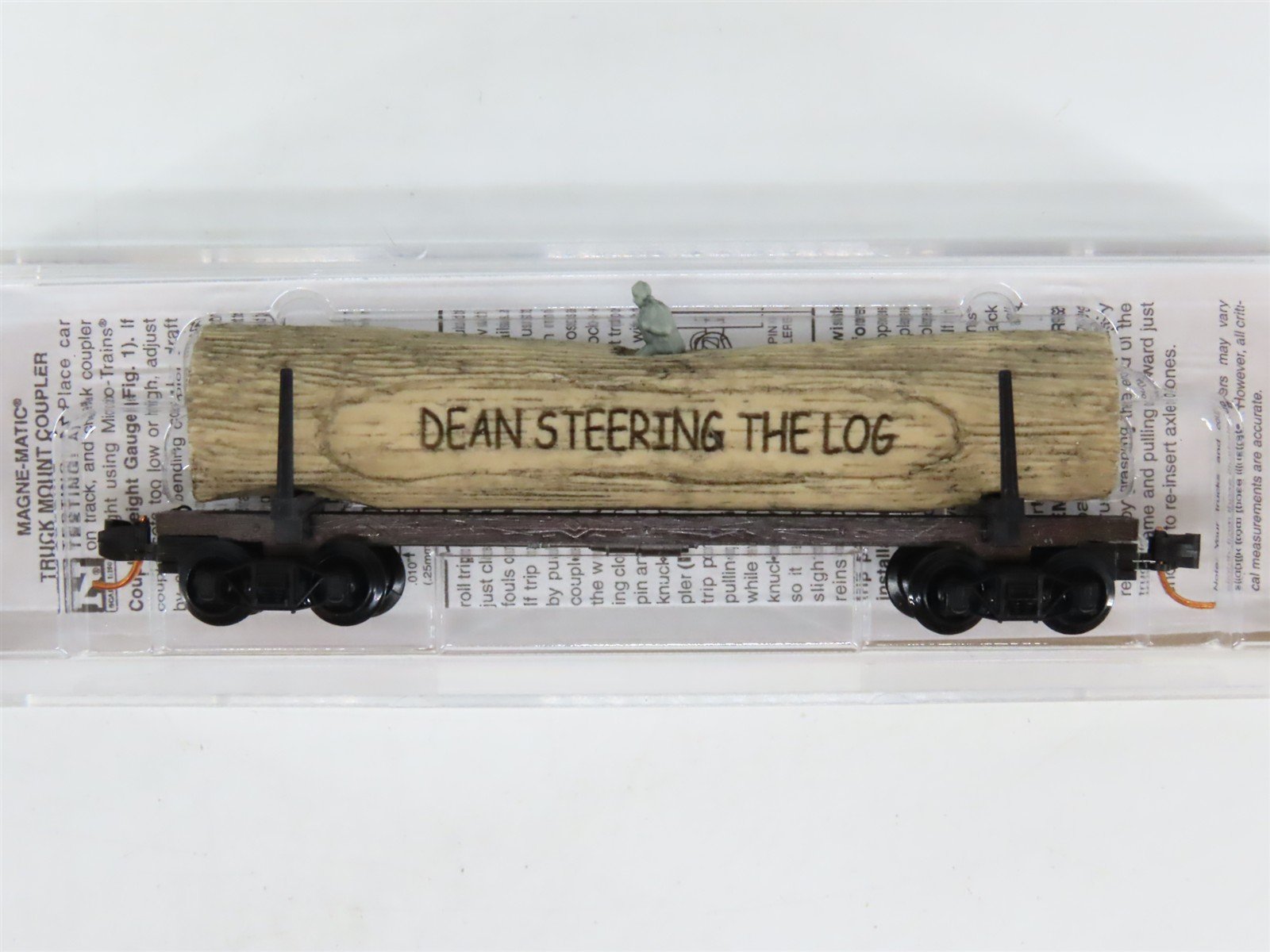 N Micro-Trains NSC MTL 09-40 2009 Banquet Gift Car Dean Steering The Log Car