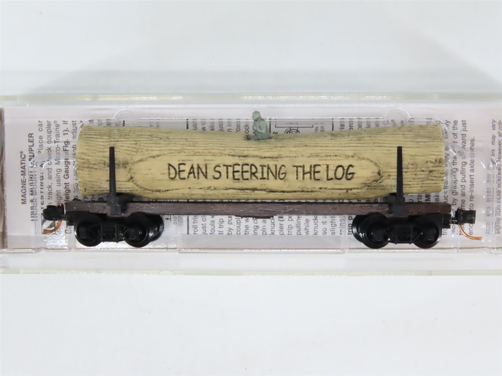 N Micro-Trains NSC MTL 09-40 2009 Banquet Gift Car Dean Steering The Log Car