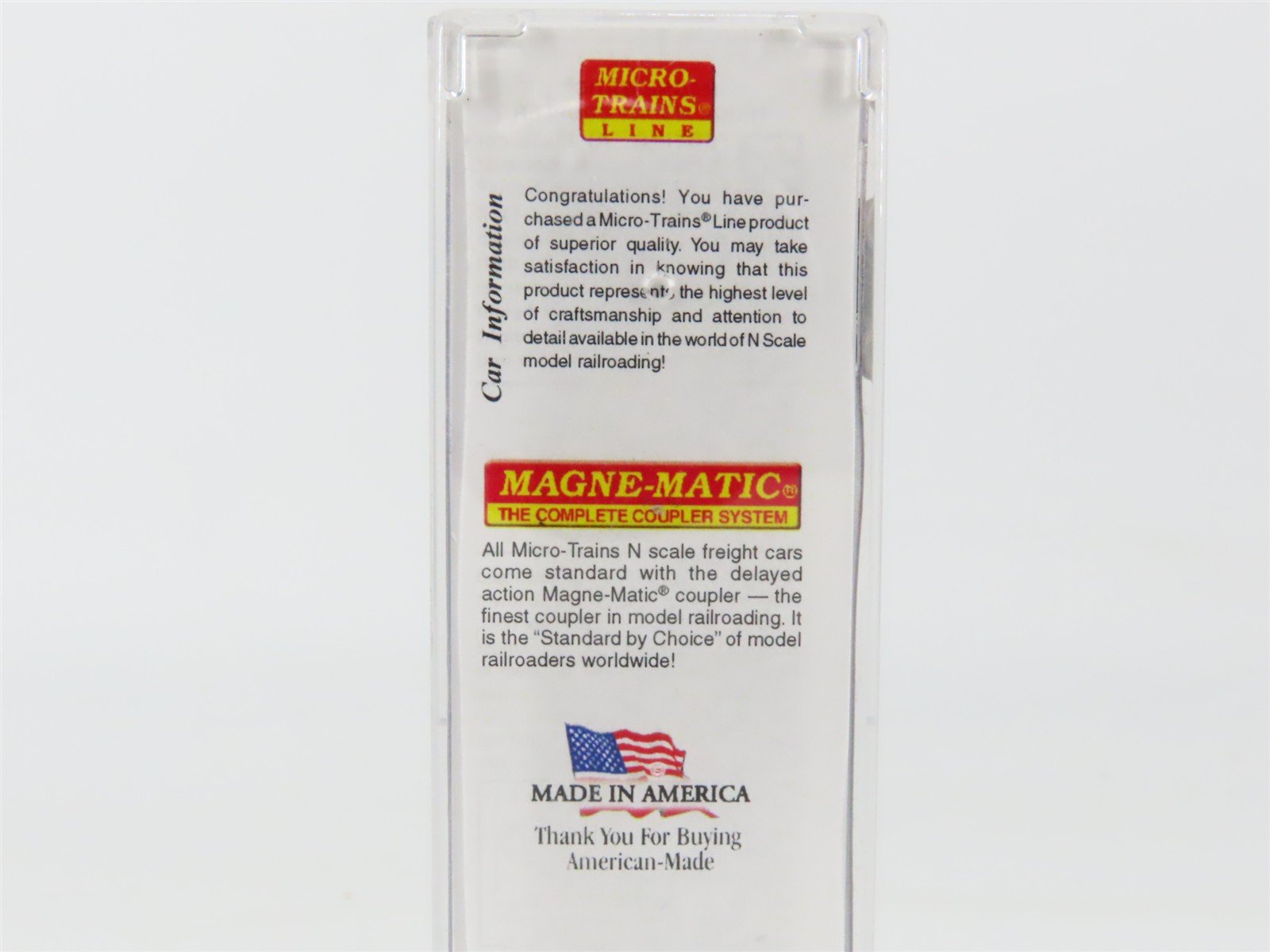 N Scale Micro-Trains GVSR Golden West Service 50' Single Door Box Car #767161