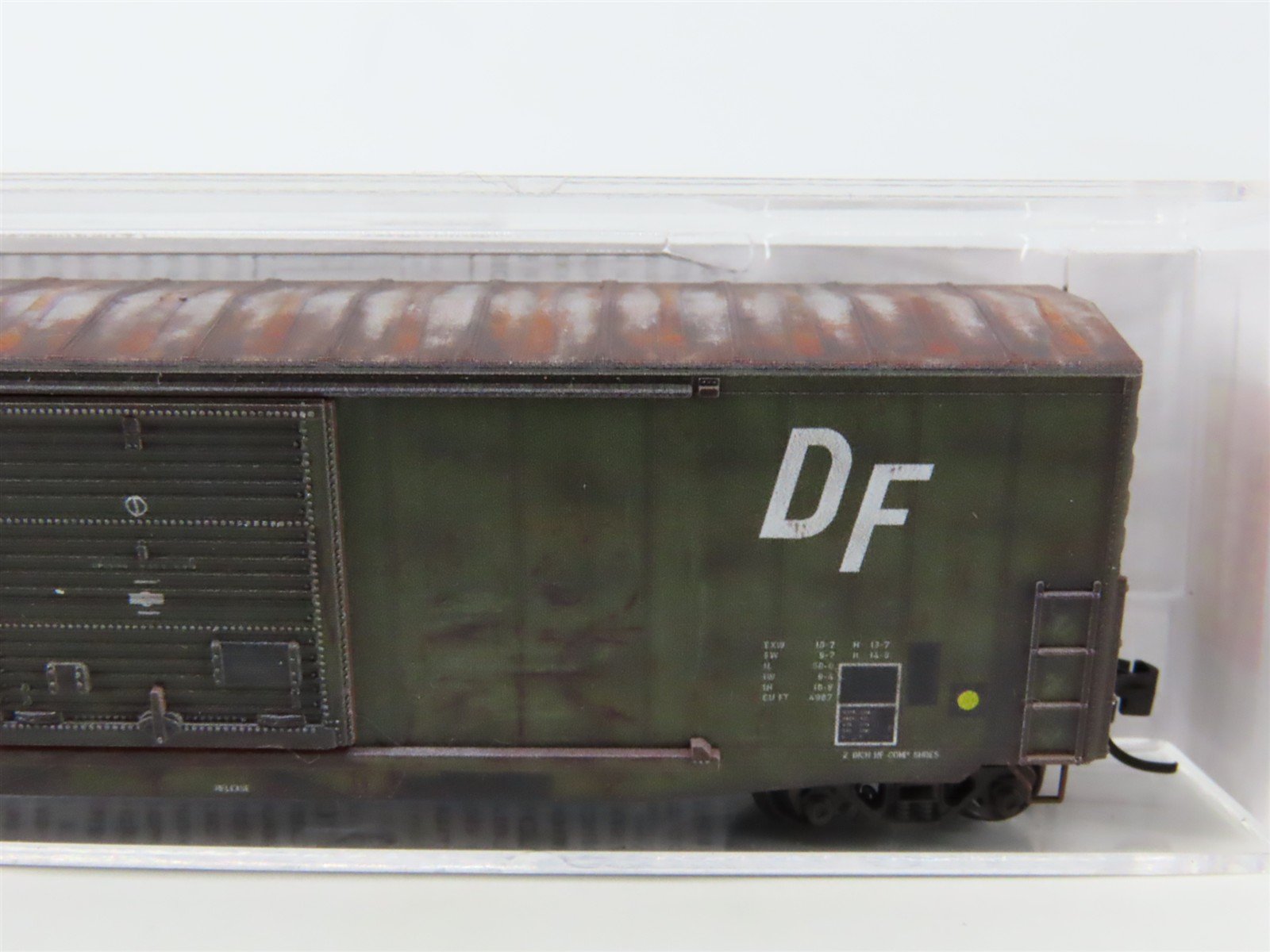N Scale Micro-Trains MTL 18044430 GM&O 50' Box Car #55528 - Weathered