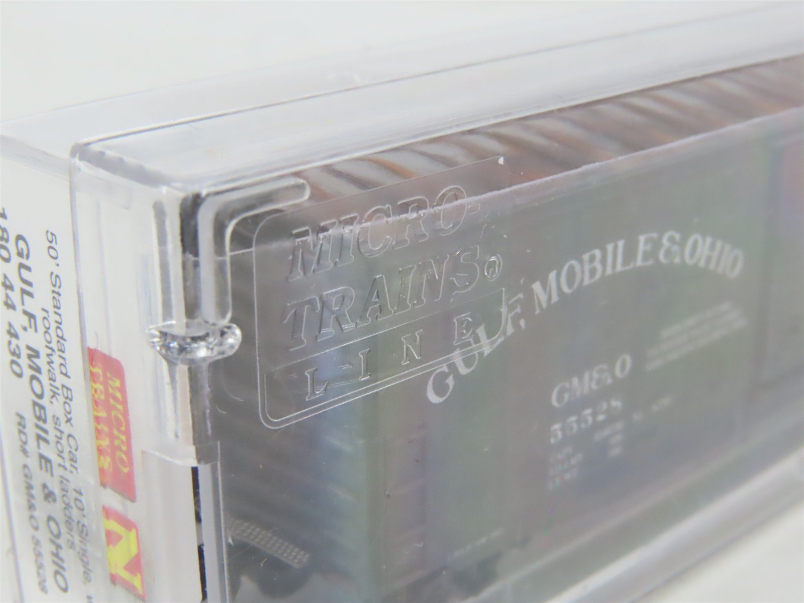 N Scale Micro-Trains MTL 18044430 GM&O 50' Box Car #55528 - Weathered