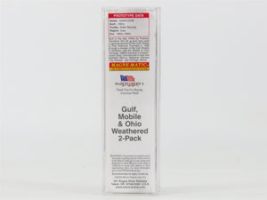 N Scale Micro-Trains MTL 18044430 GM&O 50' Box Car #55528 - Weathered