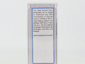 N Micro-Trains MTL 04991049 NSE 21-177 W&NY UMTRR Byte Service Only Reefer #2021