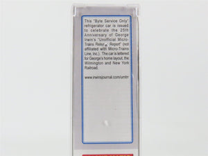 N Micro-Trains MTL 04991049 NSE 21-177 W&NY UMTRR Byte Service Only Reefer #2021