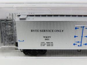 N Micro-Trains MTL 04991049 NSE 21-177 W&NY UMTRR Byte Service Only Reefer #2021