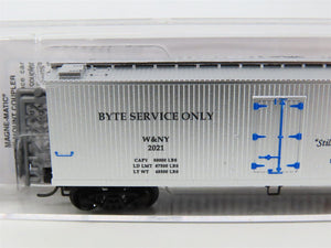 N Micro-Trains MTL 04991049 NSE 21-177 W&NY UMTRR Byte Service Only Reefer #2021